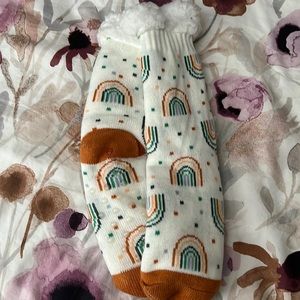 Slipper-sock rainbow